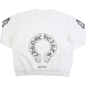 CHROME HEARTS クロム・ハーツ Horseshoe Crewneck Sweat Shirt クルーネックスウェット 白 Siz –  foolsjudge