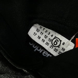 SUPREME シュプリーム ×MM6 Maison Margiela 24SS Foil Box Logo Hooded Sweatshirt Black パーカー 黒 Size 【M】 【新古品・未使用品】 20791322