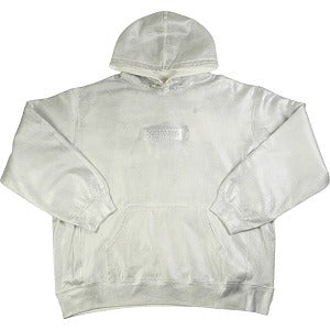 SUPREME シュプリーム ×MM6 Maison Margiela 24SS Foil Box Logo Hooded Sweatshirt White パーカー 白 Size 【M】 【新古品・未使用品】 20791325