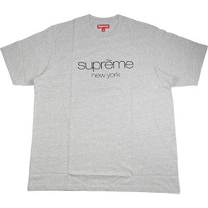 SUPREME シュプリーム 23AW Classic Logo S/S Top Heather Grey Tシャツ 灰 Size 【S】 【新古品・未使用品】 20791362