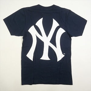 SUPREME シュプリーム ×New York Yankees 15SS Box Logo Tee Navy Tシャツ 紺 Size 【S】 【中古品-良い】 20791373