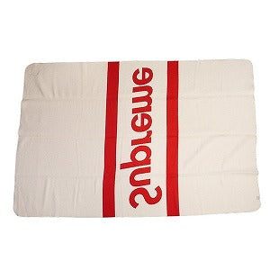 SUPREME シュプリーム 14AW Faribault Woolen mills Box Logo Blanket Red ブランケット 赤 Size 【フリー】 【中古品-良い】 20791379