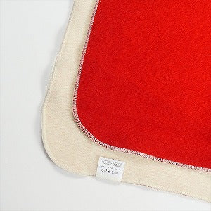 SUPREME シュプリーム 14AW Faribault Woolen mills Box Logo Blanket Red ブランケット 赤 Size 【フリー】 【中古品-良い】 20791379