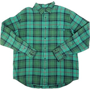 SUPREME シュプリーム 18AW Tartan L/S Flannel Shirt Green 長袖 ...