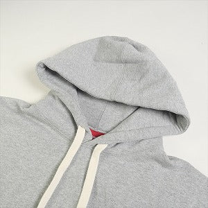 SUPREME シュプリーム 23AW Small Box Drawcord Hooded Sweatshirt Heather Grey スウェットパーカー 灰 Size 【L】 【新古品・未使用品】 20791457