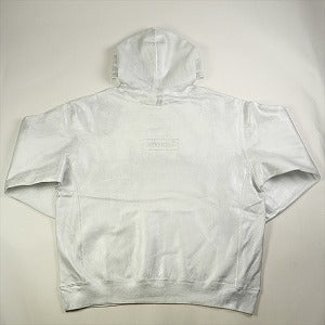 SUPREME シュプリーム ×MM6 Maison Margiela 24SS Foil Box Logo Hooded Sweatshirt White パーカー 白 Size 【XL】 【新古品・未使用品】 20791486