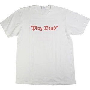 SUPREME シュプリーム 22AW Play Dead Tee White Tシャツ 白 Size 【L】 【中古品-良い】 20791534
