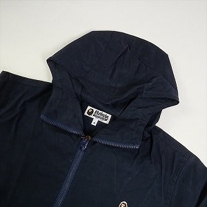 A BATHING APE ア ベイシング エイプ ONE POINT COTTON HOODIE JACKET ジャケット 紺 Size 【M】 【中古品-良い】 20791542