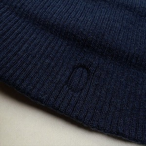 A BATHING APE ア ベイシング エイプ NEON COLOR KNIT CAP NAVY ビーニー 紺 Size 【フリー】 【新古品・未使用品】 20791573