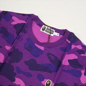 A BATHING APE ア ベイシング エイプ Color Camo College Tee Purple Tシャツ 紫 Size 【M】 【新古品・未使用品】 20791590