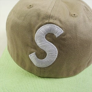 SUPREME シュプリーム 24SS 2-Tone S Logo 6-Panel Washed Tan キャップ タン Size 【フリー】 【新古品・未使用品】 20791629