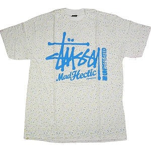 STUSSY ステューシー ×Undefeated ×Mad Hectic TEE WHITE Tシャツ 白 Size 【L】 【中古品-ほぼ新品】 20791866
