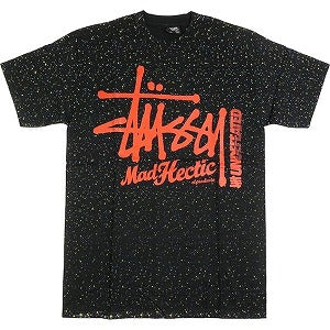 STUSSY ステューシー ×Undefeated ×Mad Hectic TEE BLACK Tシャツ 黒 Size 【M】 【中古品-ほぼ新品】 20791867