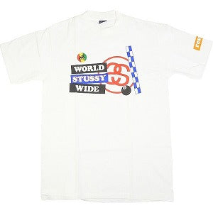 STUSSY ステューシー WORLD STUSSY WIDE TEE Tシャツ 白 Size 【M】 【新古品・未使用品】 20791898