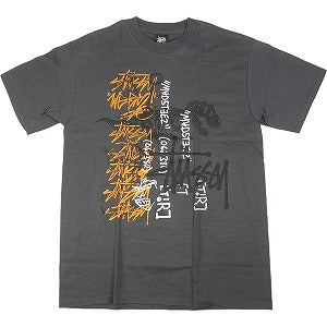 STUSSY ステューシー SS WEEN REX TEE Tシャツ チャコール Size 【M】 【新古品・未使用品】 20791903