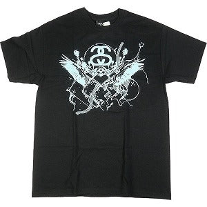 STUSSY ステューシー SSリンクロゴプリントTシャツ 黒 Size 【L】 【新古品・未使用品】 20791910