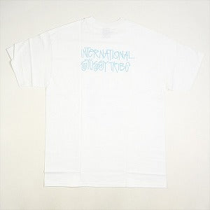 STUSSY ステューシー ×NEIGHBORHOOD INTERNATIONAL STUSSY TRIBE TEE WHITE Tシャツ 白 Size 【L】 【中古品-ほぼ新品】 20791937