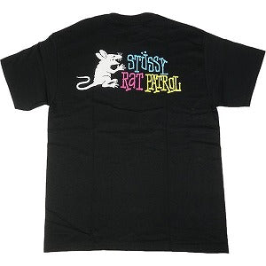 STUSSY ステューシー RAT PATROL TEE BLACK Tシャツ 黒 Size 【L】 【中古品-ほぼ新品】 20791984