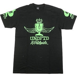 STUSSY ステューシー ×Undefeated Worldwide 2007 Tee BLACK/GREEN Tシャツ 黒 Size 【M】 【新古品・未使用品】 20791986