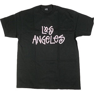 STUSSY ステューシー LOS ANGELES TEE Tシャツ 黒 Size 【L】 【新古品 