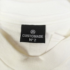 STUSSY ステューシー CUSTOMADE Bustin Tee Tシャツ 白 Size 【M】 【新古品・未使用品】 20792026
