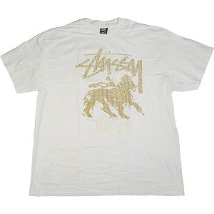 STUSSY ステューシー TOKYO ライオンTシャツ 白 Size 【XL】 【新古品・未使用品】 20792292