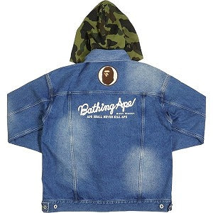 A BATHING APE ア ベイシング エイプ 1ST Camo Loose Fit Hooded Denim ...