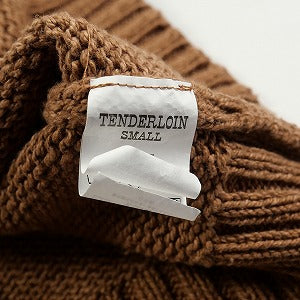 TENDERLOIN テンダーロイン V NECK COTTON KNIT BROWN ニット 茶 Size 【L】 【中古品-ほぼ新品】 20793342