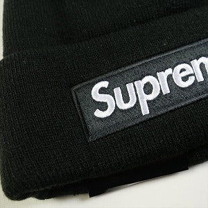 SUPREME シュプリーム 23AW New Era Box Logo Beanie Black ボックスロゴビーニー 黒 Size 【フリー】 【新古品・未使用品】 20793498