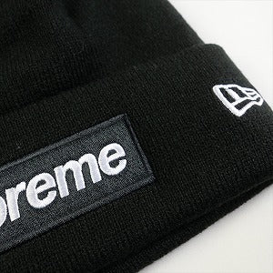 SUPREME シュプリーム 23AW New Era Box Logo Beanie Black ボックスロゴビーニー 黒 Size 【フリー】 【新古品・未使用品】 20793498