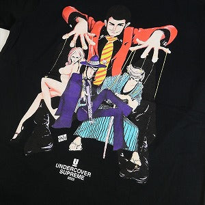 SUPREME シュプリーム ×Undercover 23SS Lupin Tee Black Tシャツ 黒 Size 【L】 【新古品・未使用品】 20793515