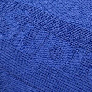 SUPREME シュプリーム 22SS Tonal Paneled Sweater Royal セーター 青 Size 【L】 【中古品-良い】 20793536