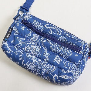 SUPREME シュプリーム 22AW Puffer Side Bag Blue Paisley ショルダーバッグ 紺 Size 【フリー】 【中古品-ほぼ新品】 20793538