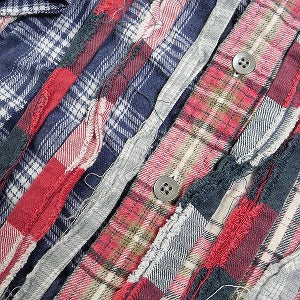 Needles ニードルズ ×Kith Ribbon Cuts Flannel Shirt Multi シャツ マルチ Size 【S】 【新古品・未使用品】 20793566