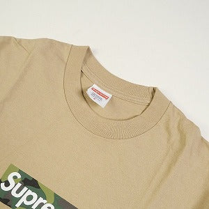 SUPREME シュプリーム 23AW Box Logo Tee Khaki Tシャツ カーキ Size 【S】 【中古品-非常に良い】 20793572