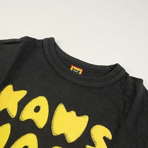 HUMAN MADE ヒューマンメイド ×KAWS T-Shirt #3 KAWS MADE LOGO Black Tシャツ 黒 Size 【S】 【中古品-非常に良い】 20793574