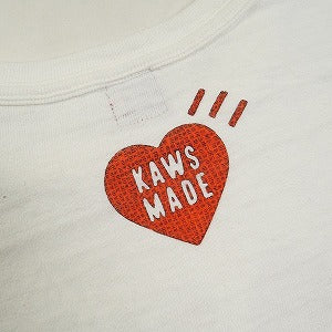 HUMAN MADE ヒューマンメイド ×KAWS T-Shirt #3 KAWS MADE LOGO White Tシャツ 白 Size 【S】 【中古品-非常に良い】 20793575