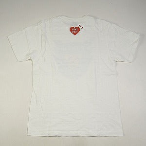 HUMAN MADE ヒューマンメイド ×KAWS 21SS T-SHIRT #1 White フェイスロゴTシャツ XX22TE003 白 Size 【S】 【中古品-非常に良い】 20793581
