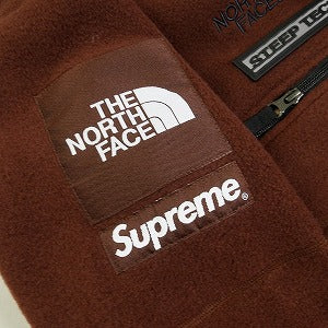 SUPREME シュプリーム ×The North Face 22AW Steep Tech Fleece Pullover Brown フリースパーカー 茶 Size 【S】 【新古品・未使用品】 20793627