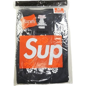 SUPREME シュプリーム 22AW Hanes Bandana Tagless Tees Black パックTシャツ 黒 Size 【S】 【新古品・未使用品】 20793631