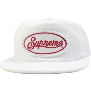 SUPREME シュプリーム 24SS Terry Mesh Back 5-Panel White キャップ ...