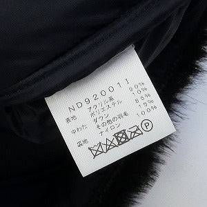 SUPREME シュプリーム ×THE NORTH FACE 20AW Faux Fur Nuptse Jacket Black ヌプシジャケット 黒 Size 【L】 【中古品-ほぼ新品】 20794006