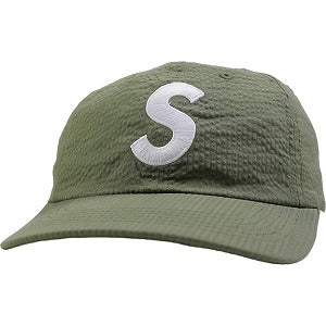 シュプリーム　Seersucker S Logo 6-Panel　緑メンズ