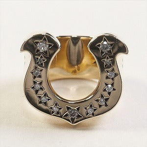 TENDERLOIN テンダーロイン H.S RING GOLD/STONE CHICK SIZE ホースシューリング 金 Size 【10号】 【新古品・未使用品】 20794272