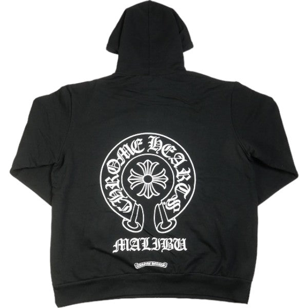 CHROME HEARTS クロム・ハーツ MALIBU HORSESHOE PULLOVER HOODIE BLACK マリブ限定パーカー 黒 Size 【XXL】 【新古品・未使用品】 20811375