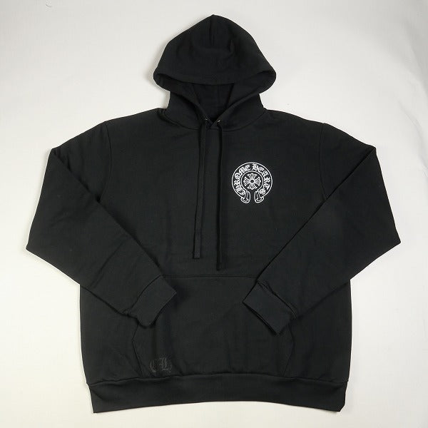 CHROME HEARTS クロム・ハーツ MALIBU HORSESHOE PULLOVER HOODIE BLACK マリブ限定パーカー 黒 Size 【XL】 【新古品・未使用品】 20797443