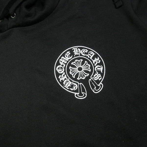 CHROME HEARTS クロム・ハーツ MALIBU HORSESHOE PULLOVER HOODIE BLACK マリブ限定パーカー 黒 Size 【XXL】 【新古品・未使用品】 20811375