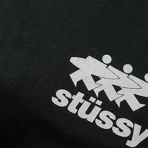 STUSSY ステューシー 24SS SURFWALK TEE PIGMENT DYED BLACK Tシャツ 黒 Size 【XL】 【新古品・未使用品】 20794411