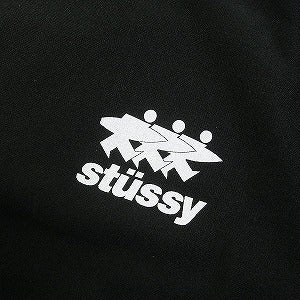 STUSSY ステューシー 24SS SURFWALK CREW BLACK クルーネックスウェット 黒 Size 【S】 【新古品・未使用品】 20794413