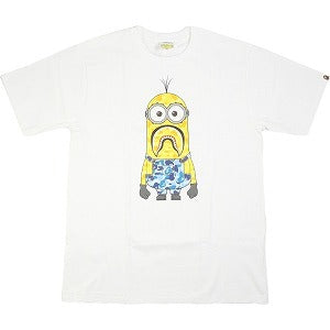 A BATHING APE ア ベイシング エイプ ×Minions 07 Tee White Tシャツ 白 Size 【L】 【新古品・未使用品】 20794420